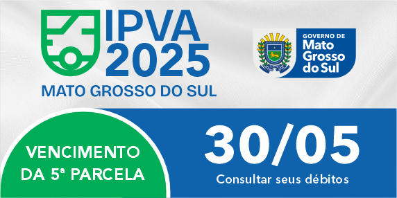 banner da campanha 5 parcela de IPVA